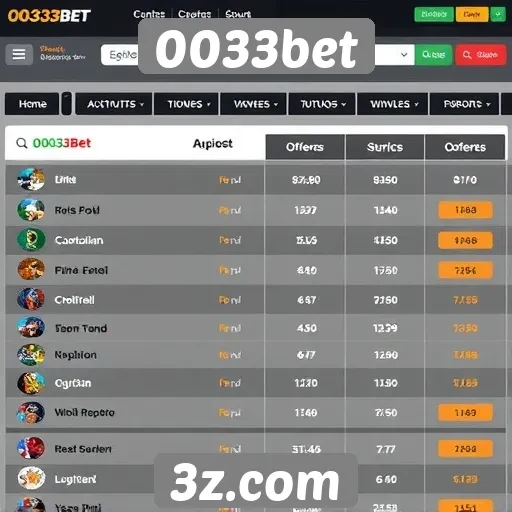 Comparação do 0033bet com outros sites de apostas